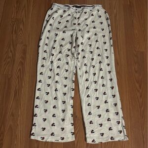 Tommy Hilfiger Teddy‎ Fleece Heart Red Blue Logo Classic Y2k Lounge Cozy Retro